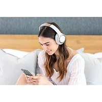 Cleer Audio Enduro ANC Over-Ear Noise Cancelling Bluetooth Headphones - Light Grey