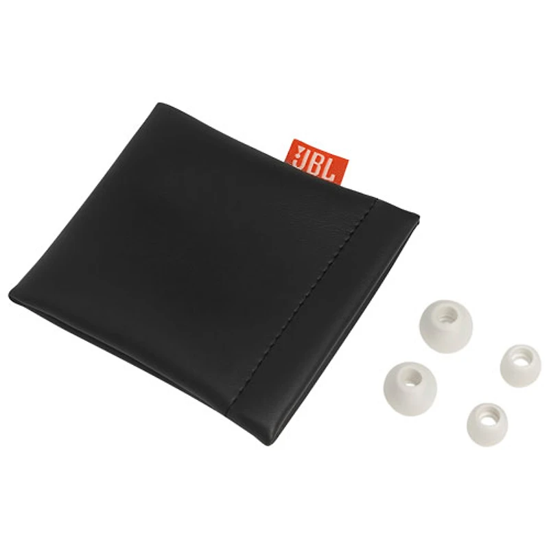 Écouteurs boutons à isolation sonore T110 de JBL - Blanc