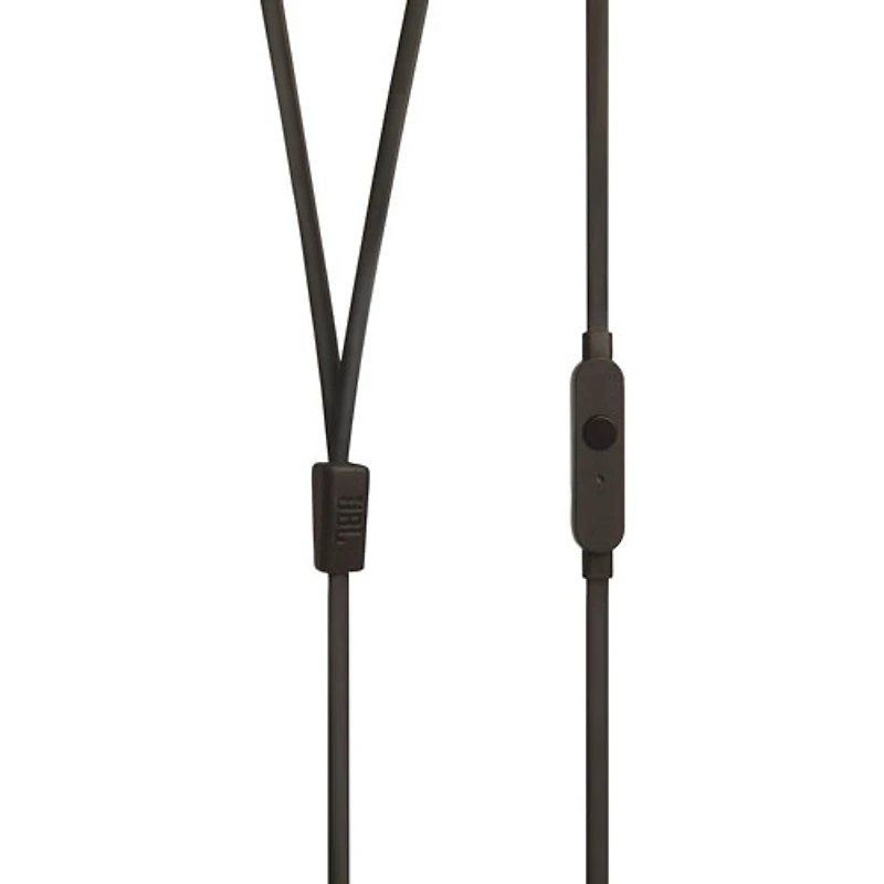 JBL T110 In-Ear Sound Isolating Headphones - Black