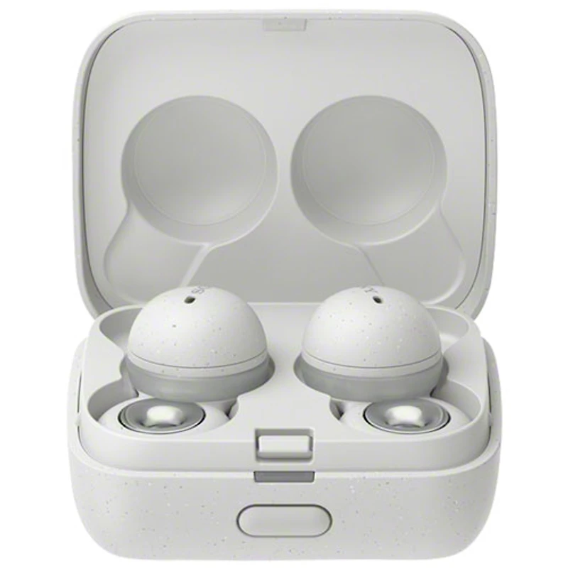 Écouteurs boutons 100 % sans fil à anneaux ouverts LinkBuds de Sony - Blanc
