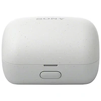 Écouteurs boutons 100 % sans fil à anneaux ouverts LinkBuds de Sony - Blanc