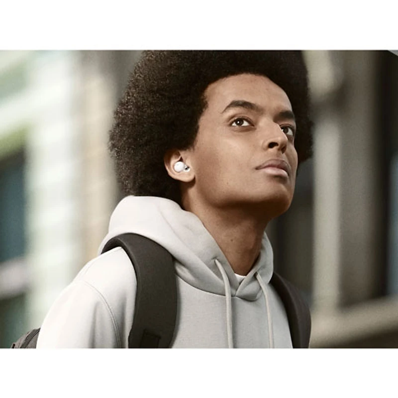 Écouteurs boutons 100 % sans fil à anneaux ouverts LinkBuds de Sony - Blanc