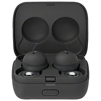 Écouteurs boutons 100 % sans fil à anneaux ouverts LinkBuds de Sony - Gris