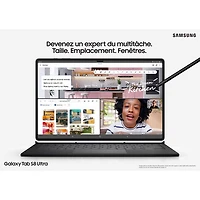 Galaxy Tab S8 Ultra 14,6 po 256 Go Android 11 de Samsung à SM8450 octocoeur de Qualcomm - Graphite