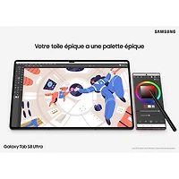 Galaxy Tab S8 Ultra 14,6 po 256 Go Android 11 de Samsung à SM8450 octocoeur de Qualcomm - Graphite