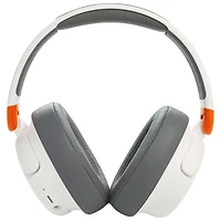 JBL Junior 460NC Over-Ear Noise Cancelling Bluetooth Kids Headphones - White