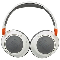 JBL Junior 460NC Over-Ear Noise Cancelling Bluetooth Kids Headphones - White