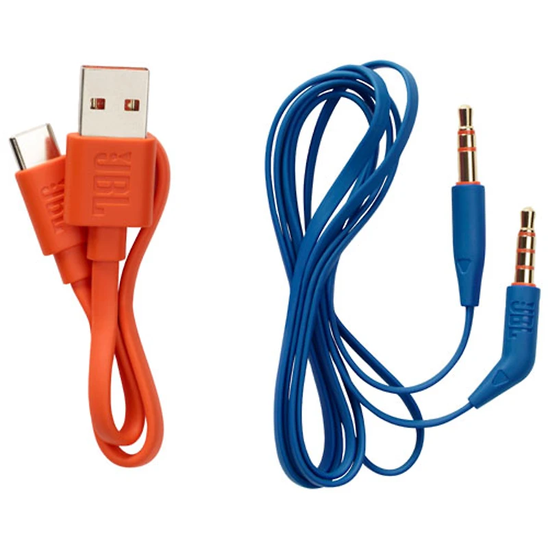 Casque d'écoute Bluetooth à suppression du bruit pour enfants Junior 460NC de JBL - Bleu