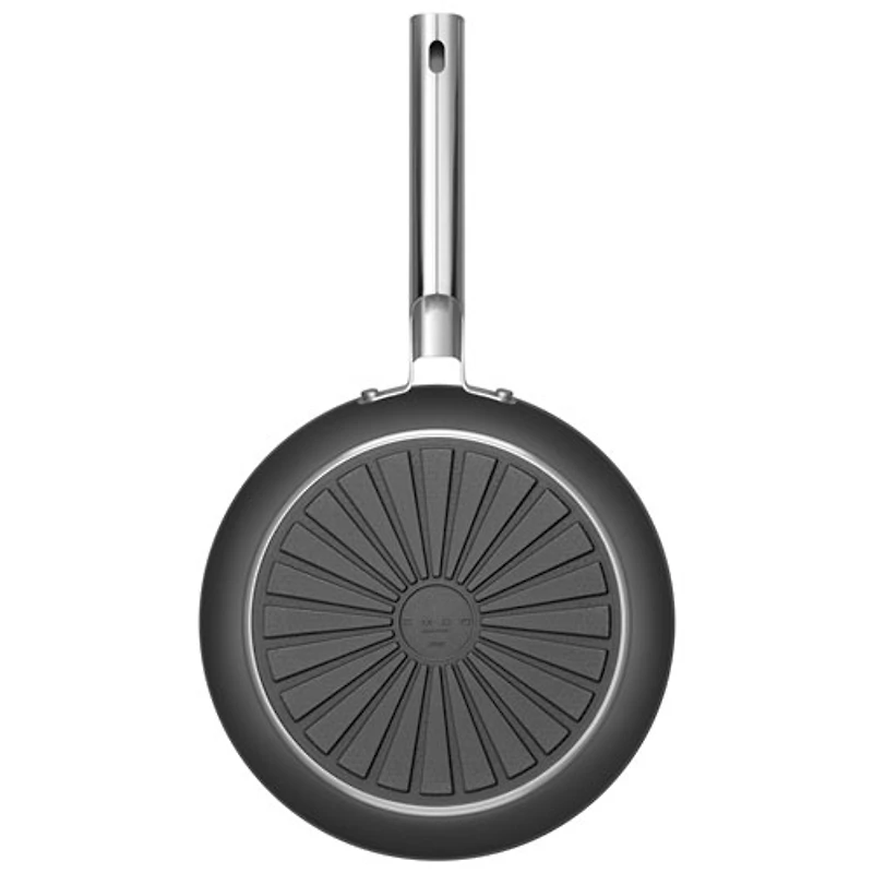 Poêle à frire de 11 po en aluminium de Smeg - Noir mat