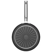 Smeg 11" Aluminum Frying Pan - Matte Black