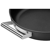 Casserole profonde de 11 po en aluminium de Smeg - Noir mat
