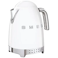Smeg 50's Style Programmable Electric Kettle - 1.7L- White