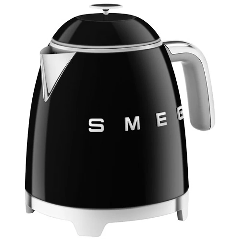 Bouilloire électrique miniature de la gamme Années 50 de Smeg - 0,8 l - Noir