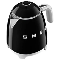 Bouilloire électrique miniature de la gamme Années 50 de Smeg - 0,8 l - Noir
