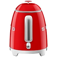 Bouilloire électrique miniature de la gamme Années 50 de Smeg - 0,8 l - Rouge