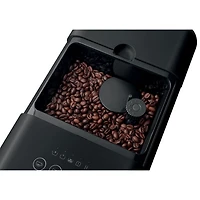 Machine à espresso automatique de Smeg avec mousseur à lait - Noir mat