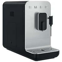 Machine à espresso automatique de Smeg avec mousseur à lait - Noir mat