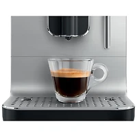 Machine à espresso automatique de Smeg avec mousseur à lait - Noir mat