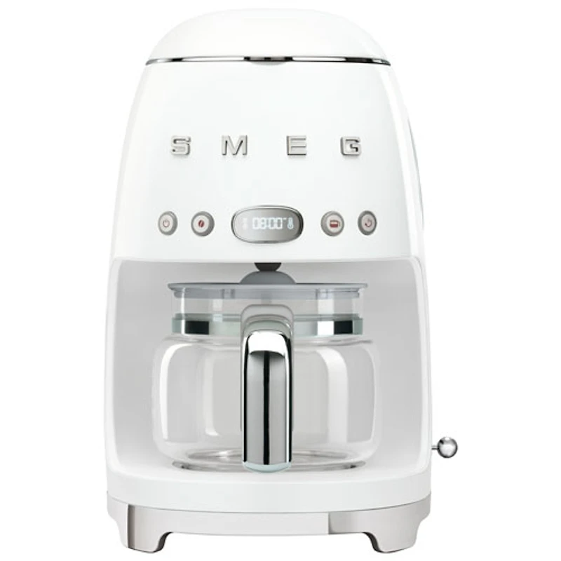 Smeg 10-Cup Drip Coffee Maker - White