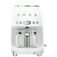 Smeg 10-Cup Drip Coffee Maker - White