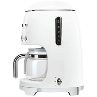 Smeg 10-Cup Drip Coffee Maker - White