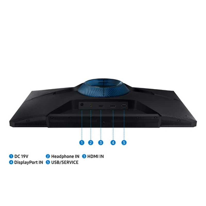 Samsung Odyssey G3 32" FHD 165Hz 1ms GTG VA LCD FreeSync Gaming Monitor (LS32AG320NNXZA) - Black