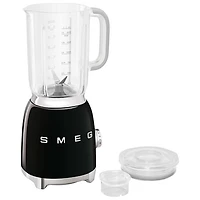 Smeg 50's Style 1.4L 600-Watt Countertop Blender - Black