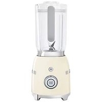 Mélangeur de comptoir de 1,4 l et 600 W de la gamme Années 50 de Smeg - Crème