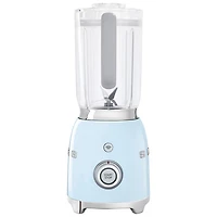 Smeg 50's Style 1.4L 600-Watt Countertop Blender - Pastel Blue