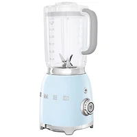 Smeg 50's Style 1.4L 600-Watt Countertop Blender - Pastel Blue