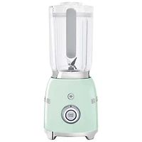 Mélangeur de comptoir de 1,4 l et 600 W de la gamme Années 50 de Smeg - Vert pastel