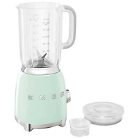 Mélangeur de comptoir de 1,4 l et 600 W de la gamme Années 50 de Smeg - Vert pastel