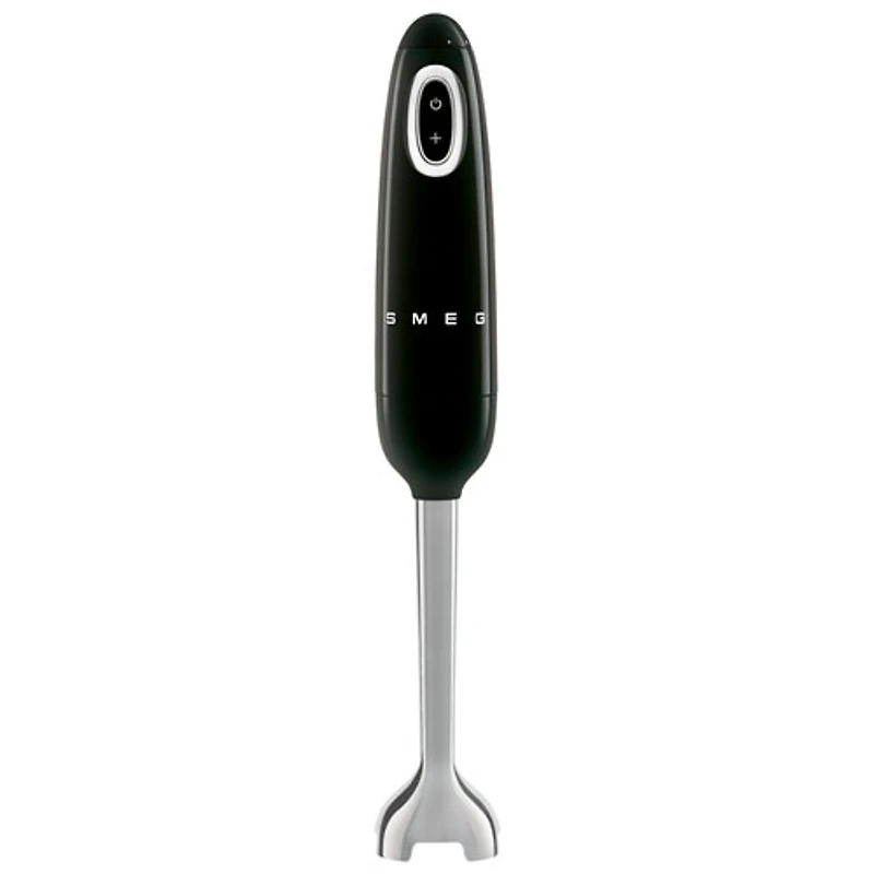 Mélangeur à immersion de 350 W de la gamme Années 50 de Smeg - Noir