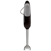 Mélangeur à immersion de 350 W de la gamme Années 50 de Smeg - Noir