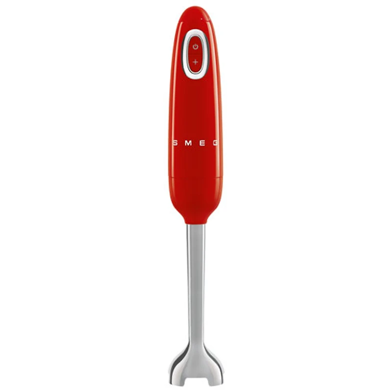 Mélangeur à immersion de 350 W de la gamme Années 50 de Smeg - Rouge