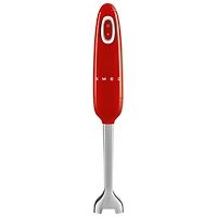 Mélangeur à immersion de 350 W de la gamme Années 50 de Smeg - Rouge