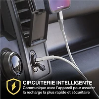 Scosche PowerVolt 30W Power Delivery 3.0 Mini Car Charger - Black