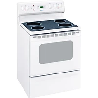 Cuisinière électrique autonome 5 pi³ 30 po de Moffat (MCBS585DNWW) - Blanc