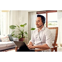 Casque stéréo USB PC 8 d'EPOS - Noir