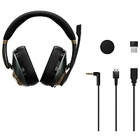 Casque de jeu hybride sans fil H3PRO d'EPOS - Vert