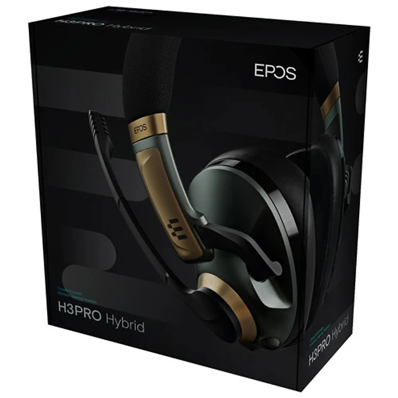 Casque de jeu hybride sans fil H3PRO d'EPOS - Vert
