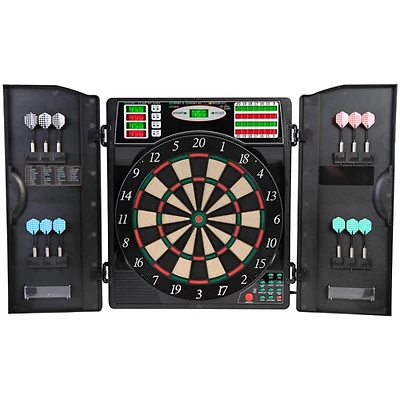Jeu de fléchettes électronique avec armoire Titanium 5400 d'Arachnid