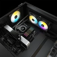 Corsair iCUE H100i Elite 240mm Display Liquid CPU Cooling System