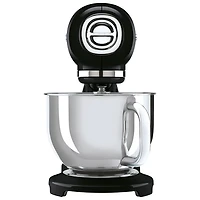 Batteur sur socle à tête inclinable de Smeg - 5,1 pintes - 600 W - Noir