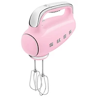 Batteur à main de Smeg - 220 W - Rose