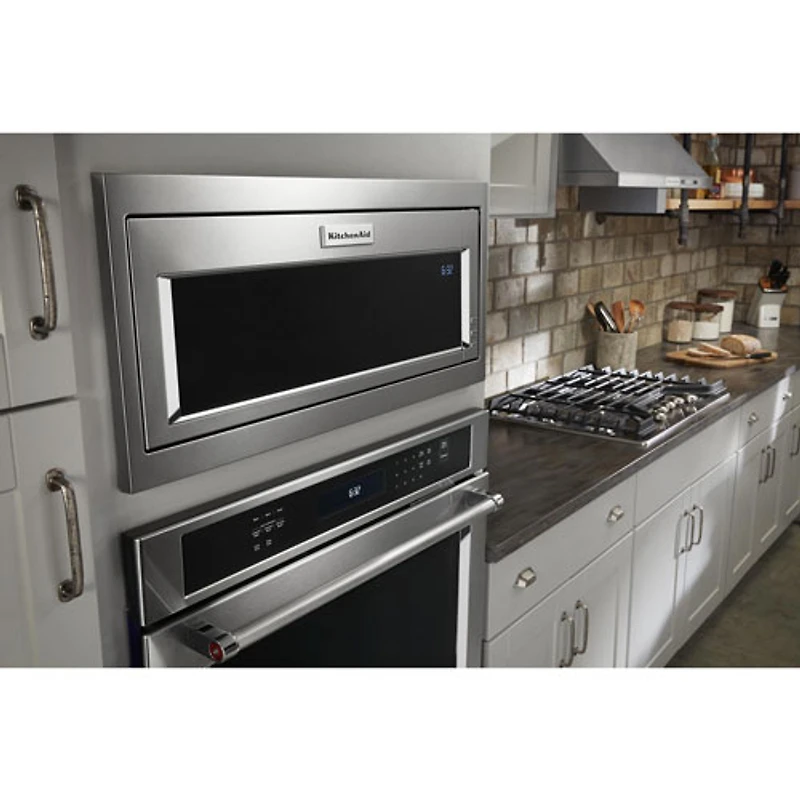 KitchenAid Built-In Microwave - 1.10 Cu. Ft. - Stainless Steel