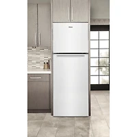 Whirlpool 25" 12.9 Cu. Ft. Top Freezer Refrigerator (WRT313CZLW) - White