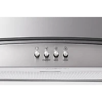 Hotte murale de 30 po de Whirlpool (WVW51UC0LS) - Acier inoxydable