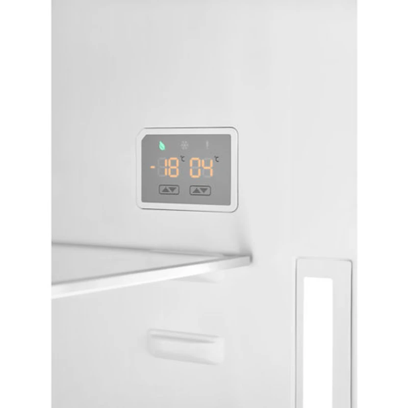 Réfrigérateur à congélateur inférieur 18 pi³ 28 po à distributeur de glaçons Années 50 de Smeg (FAB38URCR) - Crème