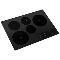 Surface de cuisson électrique de 30 po à 5 éléments de Whirlpool (WCE97US0KB) - Noir